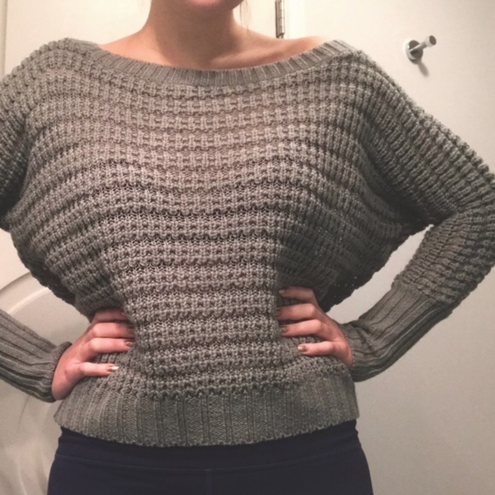 EXPRESS Grey-Green Sweater Sz. S